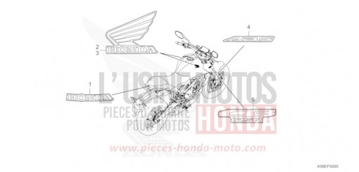 MARQUE CBF125NAP de 2023